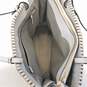 Vince Camuto Litzy Glacier Gray Leather Tote Bag image number 6