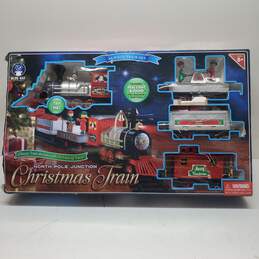 Blue Hat North Pole Junction Christmas 34-Piece Train Set