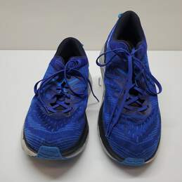Hoka One One Mens Gaviota 4 Running Shoes Blue Black White 1123198 Sz 12.5D