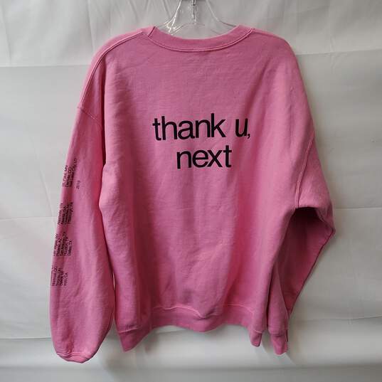 Ariana Grande Sweetener World Tour Pullover Pink Sweater Size M image number 3