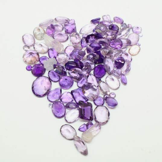 Assortment of Loose Amethyst Stones - 176.35cttw. image number 2