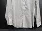 Eddie Bauer Men's Gray/White Striped Dress Shirts Size L image number 4