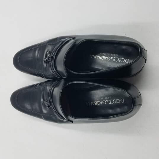 Dolce & Gabbana Tassel Loafer Men's Sz 6.5 Black image number 6