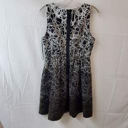 Maeve Anthropologie Fading Tracery Fit & Flare Sleeveless Dress Size 6 alternative image