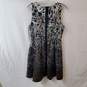 Maeve Anthropologie Fading Tracery Fit & Flare Sleeveless Dress Size 6 image number 2