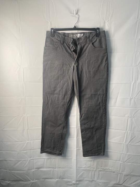 Carhartt Mens Gray Relaxed Fit Size 33/32 image number 1