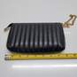 Authenticated Coach New York Black Quilted Clutch Handbag image number 6