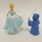 Vintage Disney's Fairy Godmother & Cinderella Ceramic Figurines image number 3