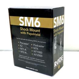 sm6 shock mount with popshield