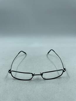 Calvin Klein Black Slim Rectangle Eyeglasses alternative image