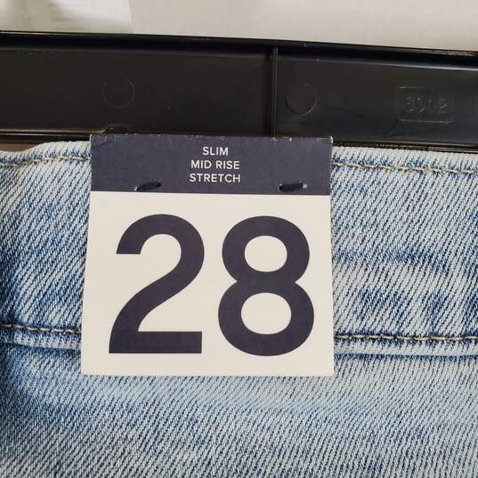 Gap Women's Blue Skinny Jeans SZ 28/6R NWT image number 6