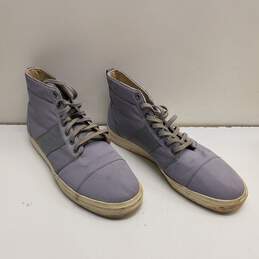 Adidas Ransom Valley Grey High Top Nylon Casual Sneakers Men's Size 11 alternative image