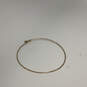 Designer ALM SoHo Gold-Tone Neck Wire Hole Collar Choker Necklace image number 2