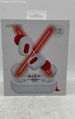Factory Sealed AirX White Wireless Earbuds 14332
