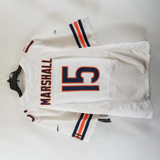 Nike Mens White NFL Jersey Marshall #15 NWT image number 2