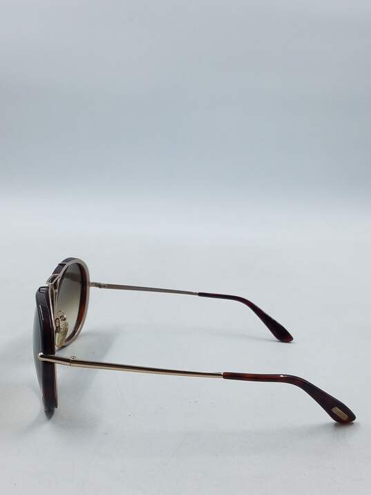 Tom Ford Tortoise Cyrille Sunglasses image number 4