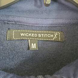Wicked Stitch Men Blue Zip Up Jacket NWT sz M alternative image