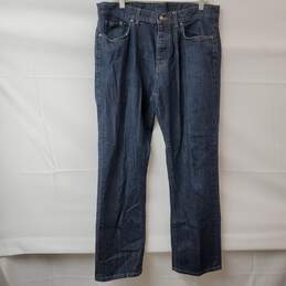 Patagonia Organic Cotton Iron Clad Denim Blue Jeans Men's 35