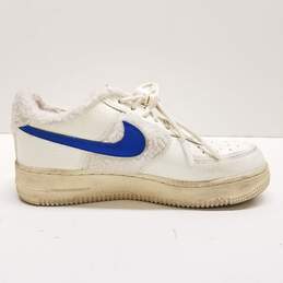 Nike Air Force 1 Low '07 Sherpa Fleece Casual Shoes Women's Size 7.5