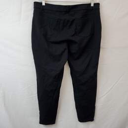 Eileen Fisher Black Stretch Pants Women's Large alternative image