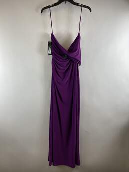 Lauren Ralph Lauren Purple Evening Dress Dress 14 NWT alternative image