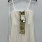 NWT Womens Exene White Embellished Sleeveless Strapless Maxi Dress Size 0 image number 3