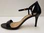 Michael Kors Patent Leather Ankle Strap Heels Black 10 image number 1
