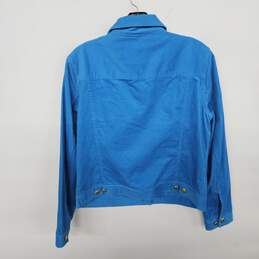 Lauren Jeans Company Blue Corduroy Button Up Jacket alternative image