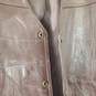 Men's Brown Leather Vest SZ XL image number 5
