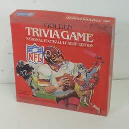Vintage NFL Golden Trivia Board Game Edition 1984