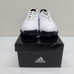 #A Men's Adidas Greenstar Z White/Black Size 10 Medium, Used