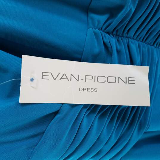 Evan Picone Dress Blue 6 image number 5