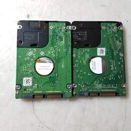 Lot of Two WD Laptop Hard drives (500GB & 640GB) alternative image
