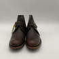Mens Haverhill P718841 Brown Leather Adjustable Strap Ankle Boot Size 11.5 image number 2