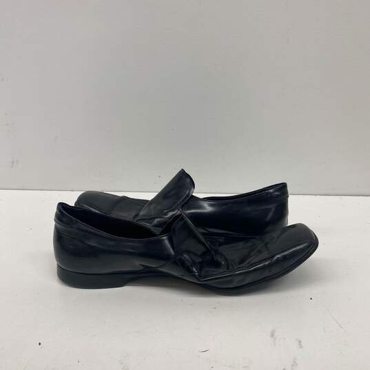 Buy the Prada Black Loafer Casual Shoe Men 10 | GoodwillFinds