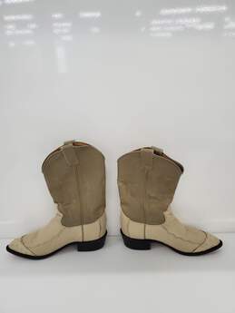 Men Tony Lama Cowboy Boots Size-5 Used alternative image