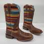 Ariat Women's Circuit Feather Square Toe Western Boots Size 9B image number 5