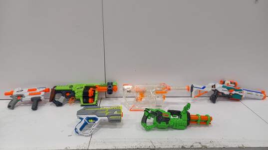 Bundle of Assorted NERF Guns Toys image number 1