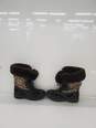 Women Coach fur Round-Toe Boots Size-7.5 image number 3