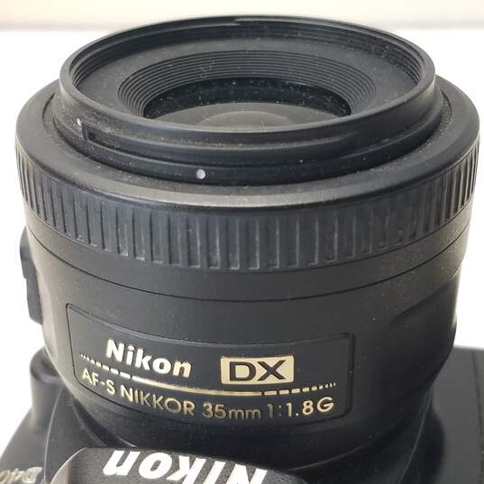 Nikon D40 Digital DSLR Camera with 35mm 1.8G Lens image number 2