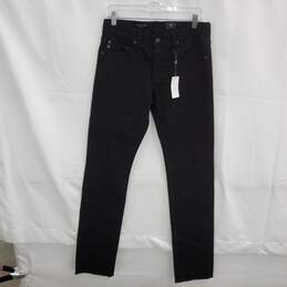 Adriano Goldschmied The Graduate Black Tailored Leg Jeans NWT Size 28x34