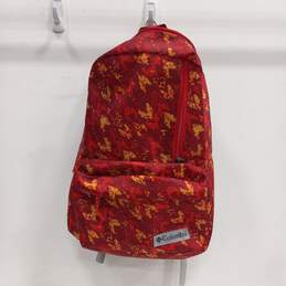 Columbia Unisex Red, Yellow and Orange Backpack