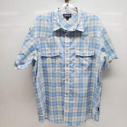 Patagonia Men's Plaid Short Sleeve Shirt Size L