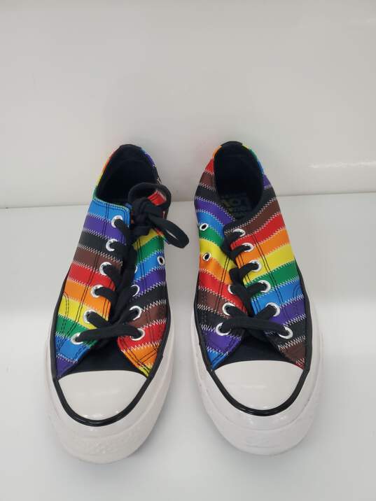 Men's Converse Chuck 70 Low 'Pride Rainbow Shoes Size-6.5 Used image number 1