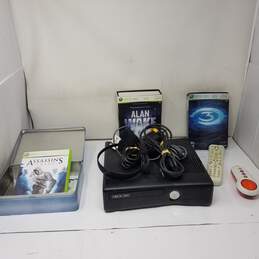 Microsoft Xbox 360 S Console Slim W/Games  Storage 250GB