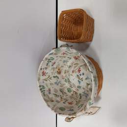 Pair of Wooden Weave Baskets alternative image