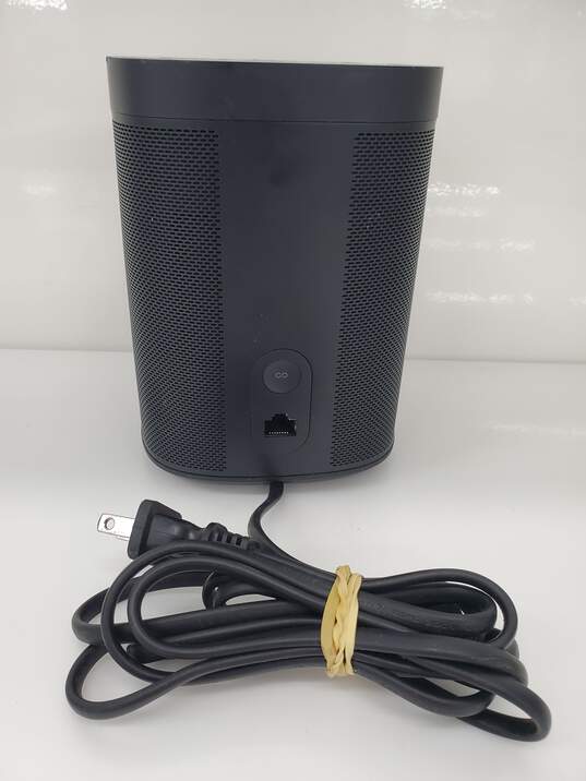 Sonos One (Gen 1) Voice Controlled Smart Speaker - Black #2 image number 3