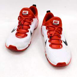 Nike Free Trainer 5.0 V5 White Light Crimson Men's Shoes Size 12