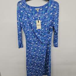 Hatley Blue Wrap Dress