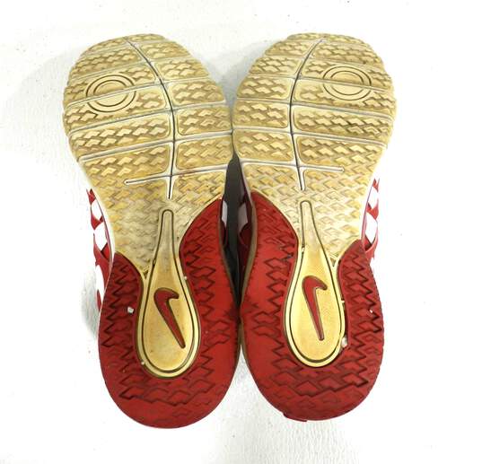 Nike Finger Trap Red White Men's Shoe Size 11.5 image number 4